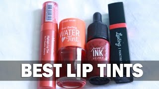 My Favorite Korean Lip Tints [upl. by Olsewski]