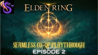 Seamless CoOp Elden Ring Playthrough Pt 2 We 3v1 our first boss [upl. by Anrahs]