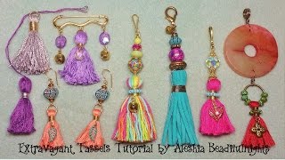 Extravagant Tassels Tutorial [upl. by Dymphia255]