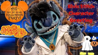 MNSSHP Elvis Stitch Meet amp Greet in Magic Kingdom VR180 3D 8K [upl. by Assillam]