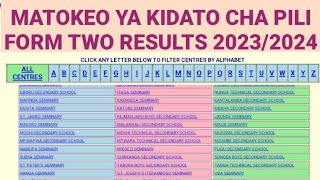 NECTA Tazama Matokeo ya Kidato Cha pili 202324 FTNA RESULTS 2023 [upl. by Afton390]