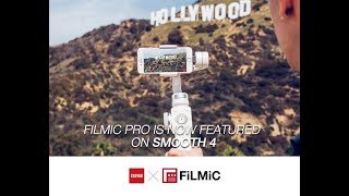 zhiyun smooth 5 and filmic pro [upl. by Yorgerg554]