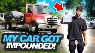 They Impounded My Car I’m suing them [upl. by Yblocaj226]