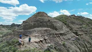 Boys climbing and hiking Makoshika [upl. by Elberfeld]