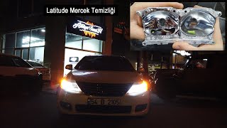 Renault Latitude Mercek Temizliği [upl. by Namsaj]