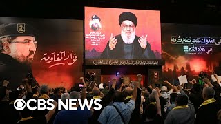 Hezbollah leader Hassan Nasrallah killed in Israeli airstrike on Beirut [upl. by Adalheid]