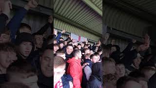 Harriers fans pre KO v Reading FC [upl. by Anahs]