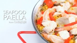 How to Cook Seafood Paella  MyRecipes [upl. by Alduino]