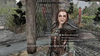 SkyrimSE best graphics mods ever W Skyrim 2020 ParallaxFNENBenhanced lighting [upl. by Bodkin]