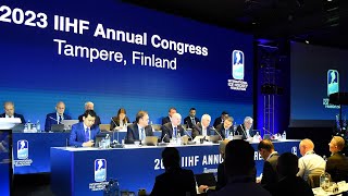 2023 IIHF Annual Congress Tampere [upl. by Pool372]