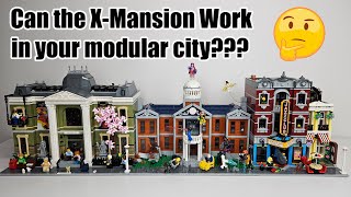 Adding the XMansion to Your Lego Modular City [upl. by Dimphia]