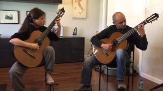 Rumores de la Caleta performed by Franco Platino and his student Katie Cho 15 [upl. by Feil492]