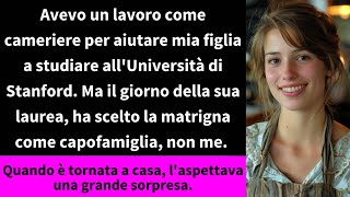 Avevo un lavoro come cameriere per aiutare mia figlia a studiare allUniversità di Stanford [upl. by Nowed628]