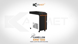 CAMELLON KMW1000 Fiber laser welding machine from Karmet Bulgaria EOOD [upl. by Zephan]