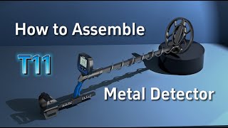 How to assemble kentoktool T11 Metal Detector [upl. by Eimmis230]