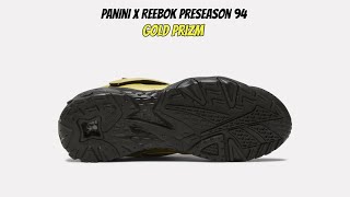 Panini x Reebok Preseason 94 Gold Prizm [upl. by Narahs]