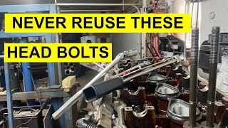 Can You Reuse Cylinder Head Bolts [upl. by Anekahs873]