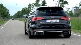 400HP Audi RS3 Sportback 2018  REVS amp Acceleration SOUNDS [upl. by Rednasela]