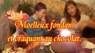 Gâteau au chocolat d’anniversaire très moelleux et croustillant [upl. by Silas]