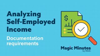 Analyzing selfemployed income Documentation requirements [upl. by Armillia]