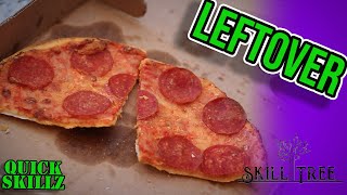 The Best Way to Reheat Pizza for a crispy crust [upl. by Sessylu]