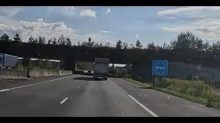 Driving trough Belgium Flanders in 4 minutes Timelapse [upl. by Cartwright83]