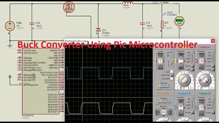 Buck Converter using Pic microcontroller [upl. by Mullins]