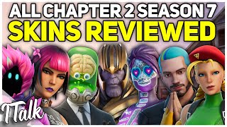 Every Fortnite Chapter 2 Season 7 Skin REVIEWED Fortnite Battle Royale [upl. by Mellen59]