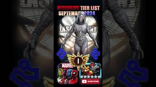 Mcoc tier list 2024 tech mcoc marvelcontestofchampions tech [upl. by Madeline]