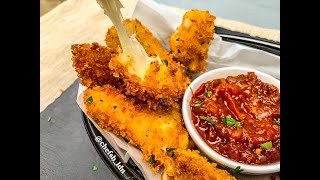 QUICK AND EASY MOZZARELLA STICKS  PANKO FRIED [upl. by Gretal]