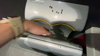 Dyson Airblade AB01  McDonald’s  Girrawheen Perth WA [upl. by Wehttan837]