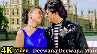 Deewana Deewana Main Tera 4K Video Song  Hero Hindustani  Arshad Warsi Namrata HD [upl. by Saibot]