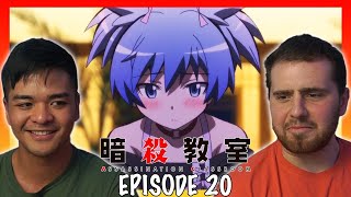 Nagisa Noooo  Assassination Classroom Season 1 Episode 20 REACTION [upl. by Anayhd]