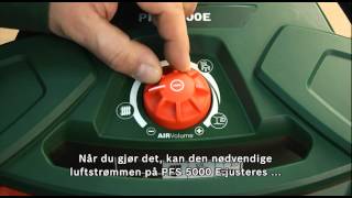 Howto Bosch Sprøytemalesystemer PFS 5000 E [upl. by Dobson]