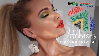 AFRIKAANS MAKEUP TUTORIAL  South African beauty YouTuber Jessica van Heerden [upl. by Jordana]