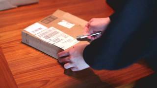 How to remove shipping labels from boxes quickly and cleanly [upl. by Eslud956]