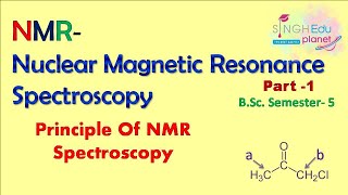 NMR Spectroscopy Organic Chemistry BSc 3rd Year Chemistry Part 1 Introduction BSc 5th Semester [upl. by Carpenter]