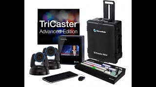 NewTek Tricaster Mini 4K Como construir um estúdio de TV em 5 minutos [upl. by Nahem]