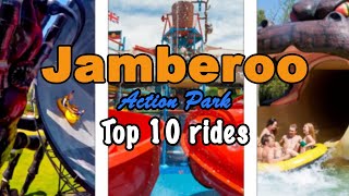 Top 10 rides at Jamberoo Action Park  New South Wales Australia  2022 [upl. by Aciemaj453]