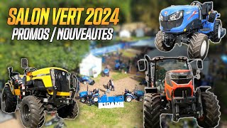 Actu tracteur salon vert 2024 [upl. by Ahsinroc]