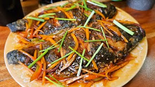 Escabeche Recipe  How to Cook Tilapia Escabeche [upl. by Yeldahc]