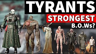 Resident Evil The History and Evolution of the Tyrants Explained [upl. by Darcie]