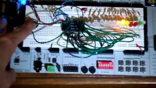 PCA9555N with Parallax Propeller on a PPDB [upl. by Llirret]