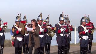 Marcha Punta Quebracho por Banda militar en al Acto 167 Aniv de la Batalla [upl. by Noled]