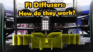 F1 Diffusers How do they work  Lets Talk F1 Venturi Effect Analysis [upl. by Kiersten]