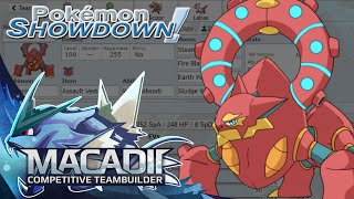 Volcanion Team Builder  Pokemon Showdown OU Competitive Team Building w macadii Smogon ORAS OU [upl. by Narhem]