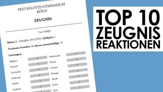 Top 10  Was tun bei einem schlechten Zeugnis [upl. by Mohr]