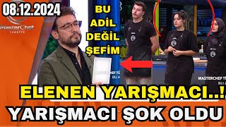 MASTERCHEFDE BUGÜN ELENEN YARIŞMACI ALDIĞI PUANI GÖRÜNCE SİNİR KRİZİNE GİRDİ YAYIN DIŞI GÖRÜNTÜLER [upl. by Vladimar160]