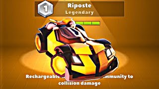 New LEGENDARY Car  Riposte  Gameplay  Crash of Cars [upl. by Livvy119]