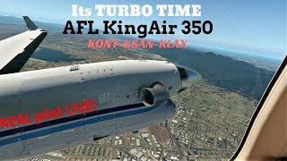 AirfoilLabs KING AIR 350 I King air pilot live [upl. by Oirelav]